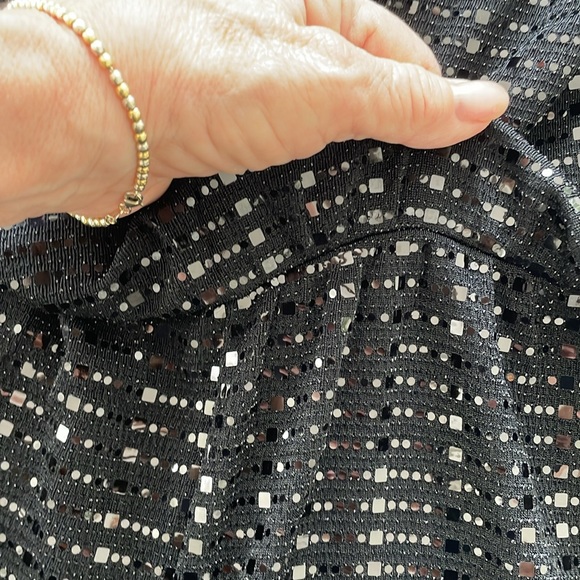 NWT ALEXA B ONE SHOULDER SEQUIN JUMPSUIT - Picture 3 of 6